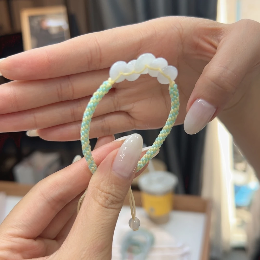 翡翠未镶嵌手链翡翠