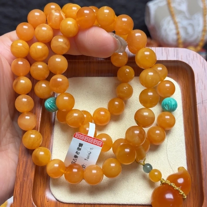 蜜蜡未镶嵌手链手串