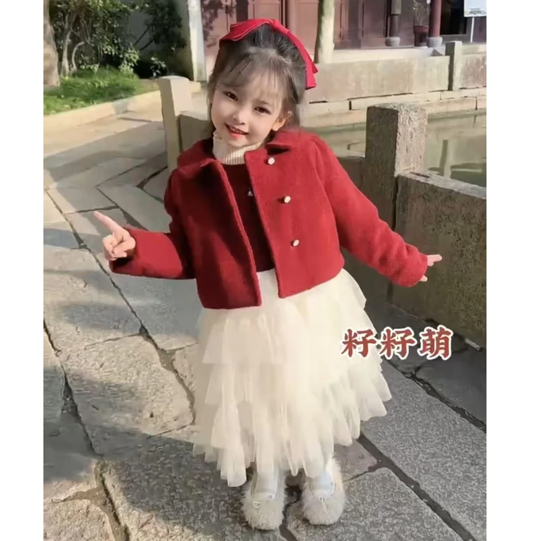 雪8162籽籽萌风铃纱纱裙两件套【清版无售后】