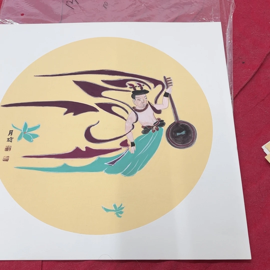 国画花鸟的翅膀是一