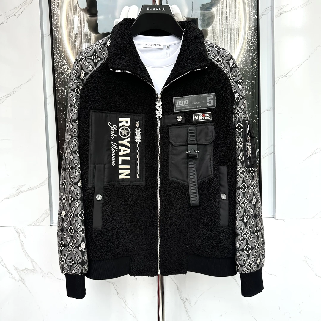 46 48 52 54【JCDC外套冬】秋冬新款夹克外套面料正品舒服加厚5291