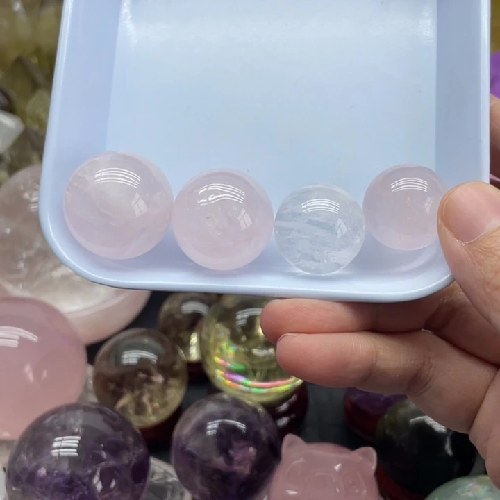 流****未镶嵌水晶珠宝半成品90