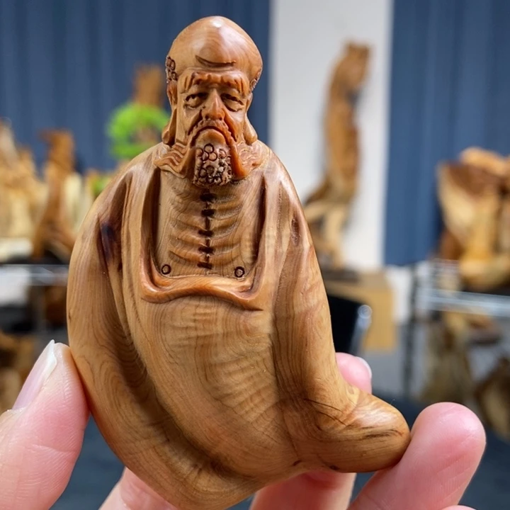 柏木(崖柏)手把件