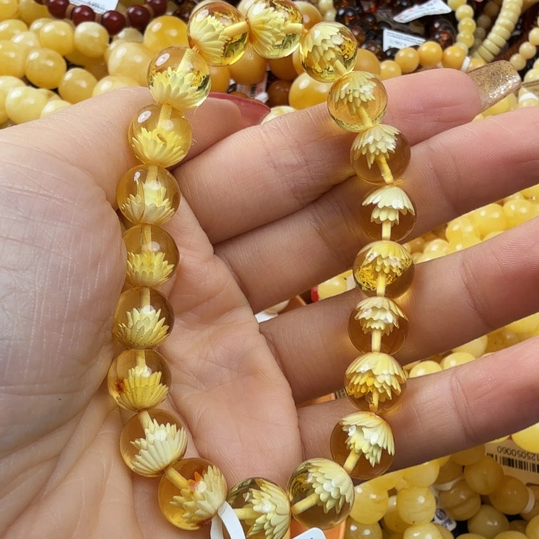 琥珀未镶嵌珠宝奇石