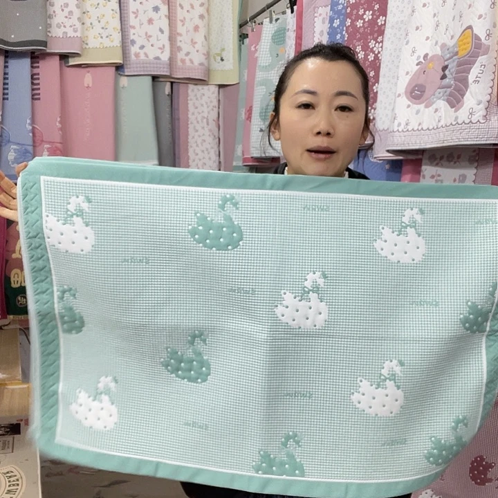 棉特价促销绿色天鹅纯棉