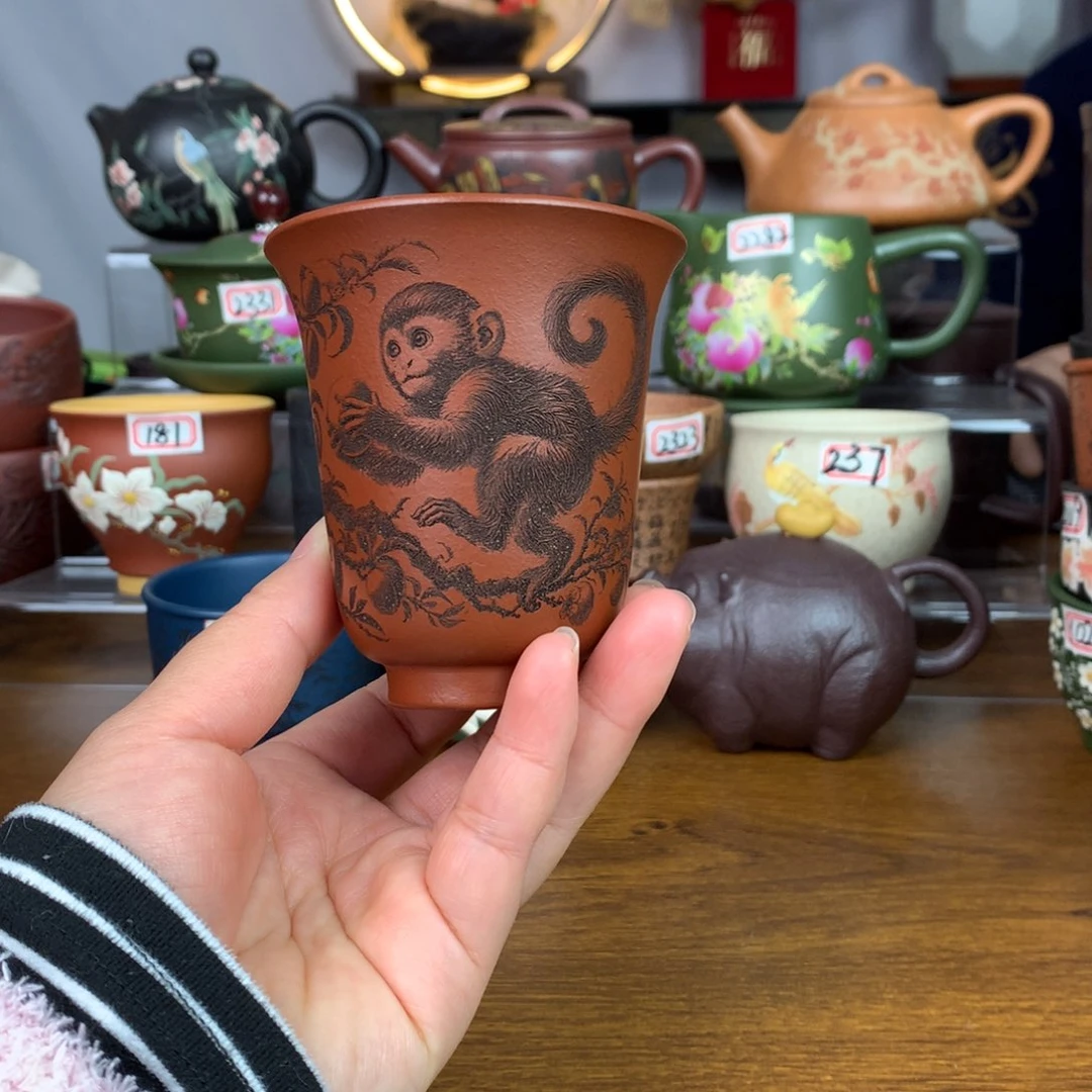 紫砂茶杯宜兴紫砂茶具