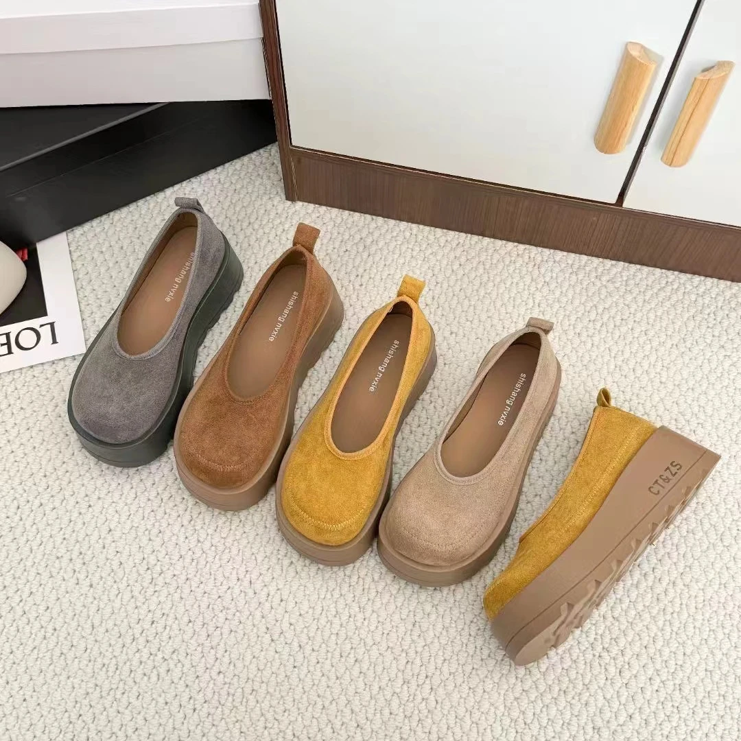 【新品上市】2025网红爆款厚底增高勃肯鞋F62