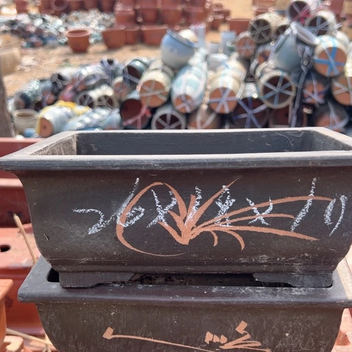 红陶紫砂马槽瑕疵