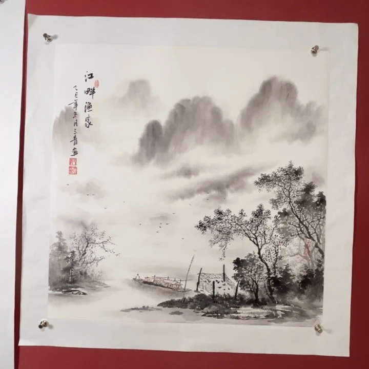 国画精品手绘作品