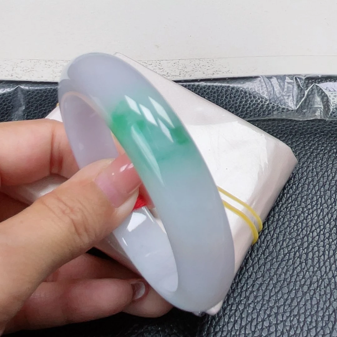 翡翠手镯未镶嵌缅甸翡翠53