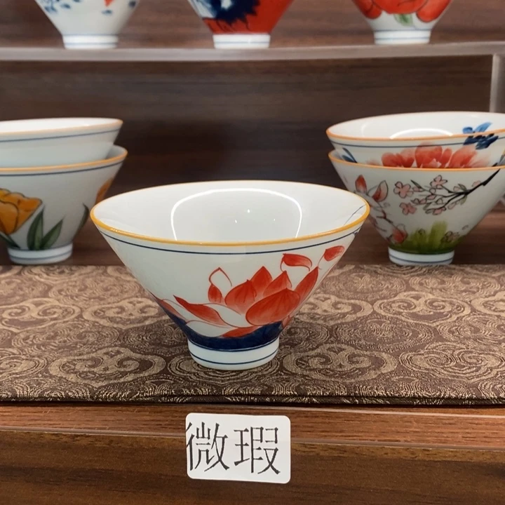 釉下老陶泥手工绘制