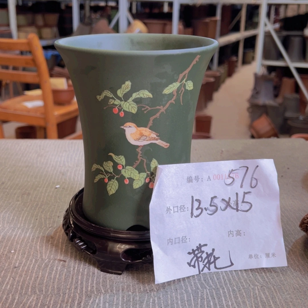 紫砂花盆紫紫砂盆