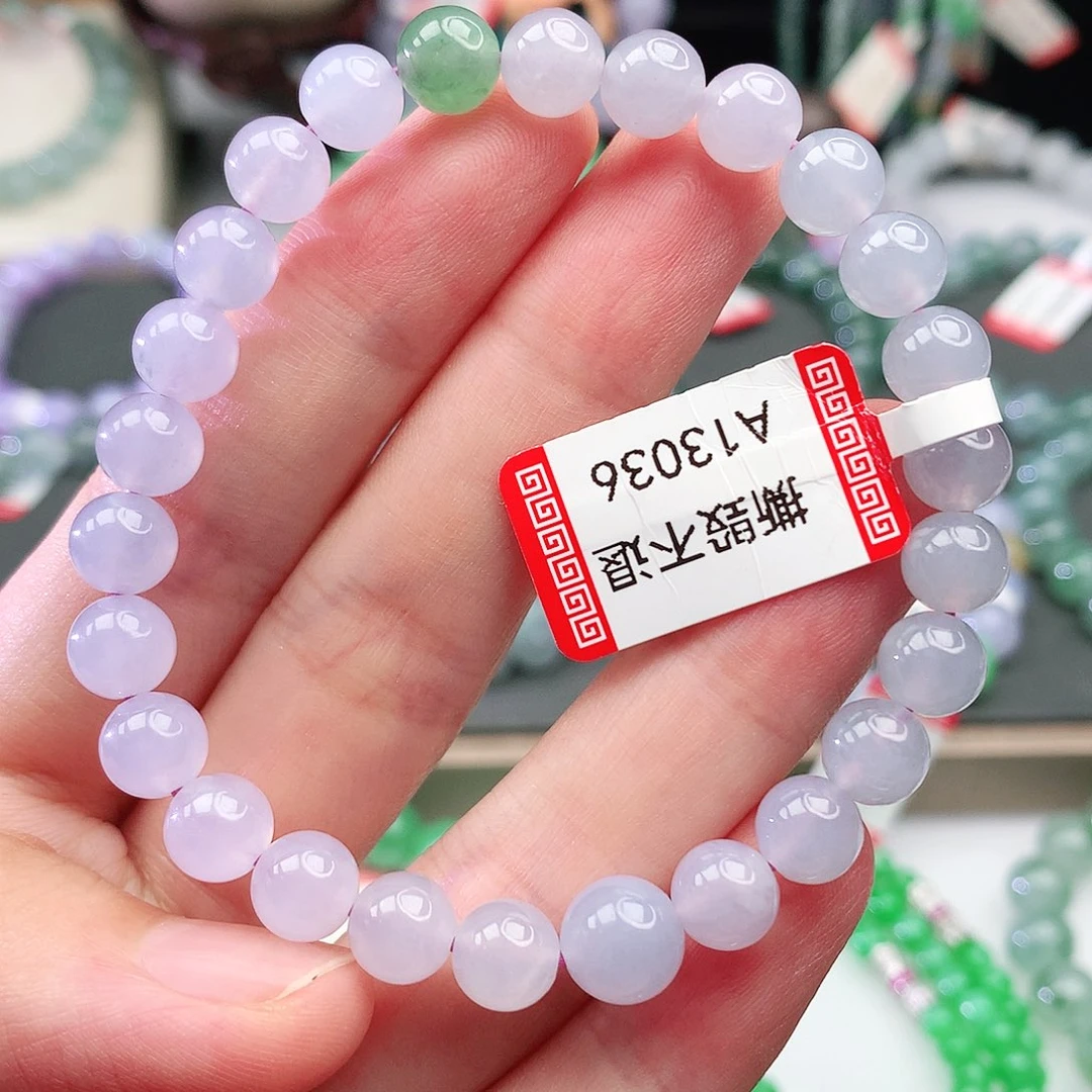 未镶嵌手链翡翠翡翠7mm