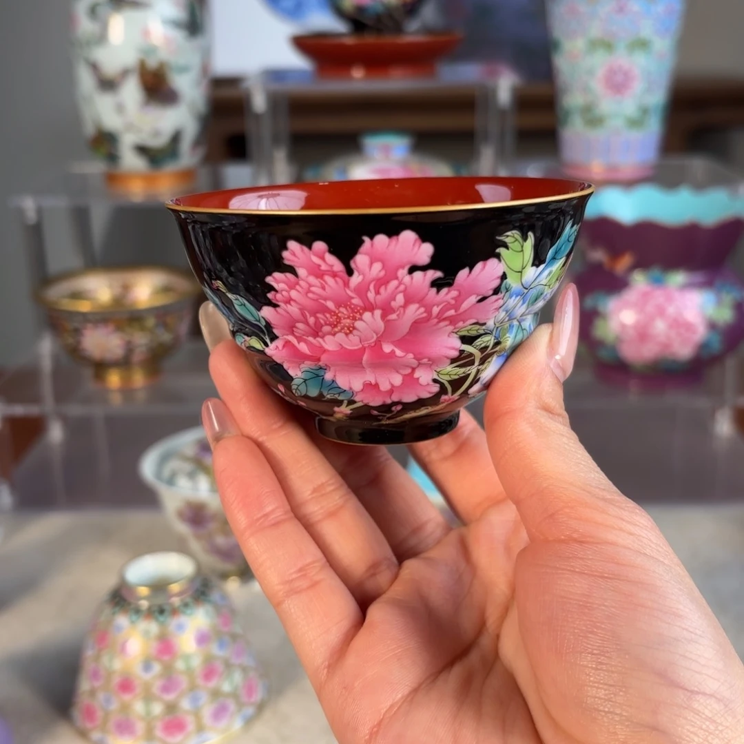 纯手工手绘 高端茶器