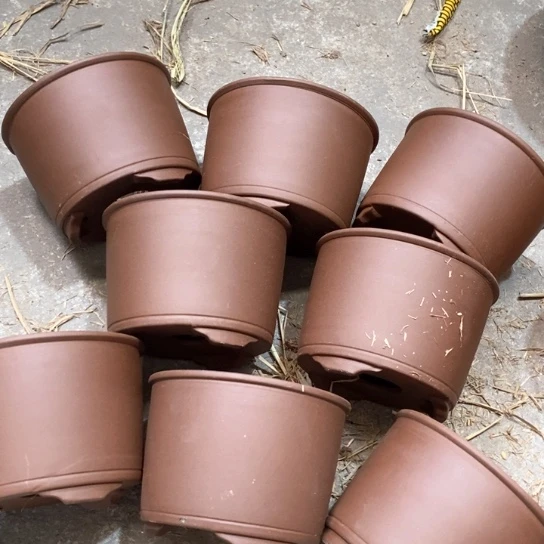 紫砂花盆100-8。 16-11.5