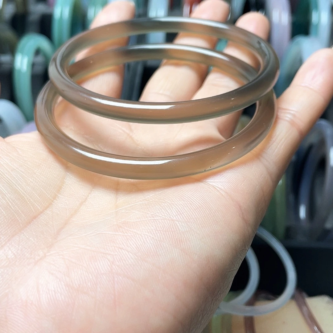 玛瑙/玉髓手镯未镶嵌?**珠