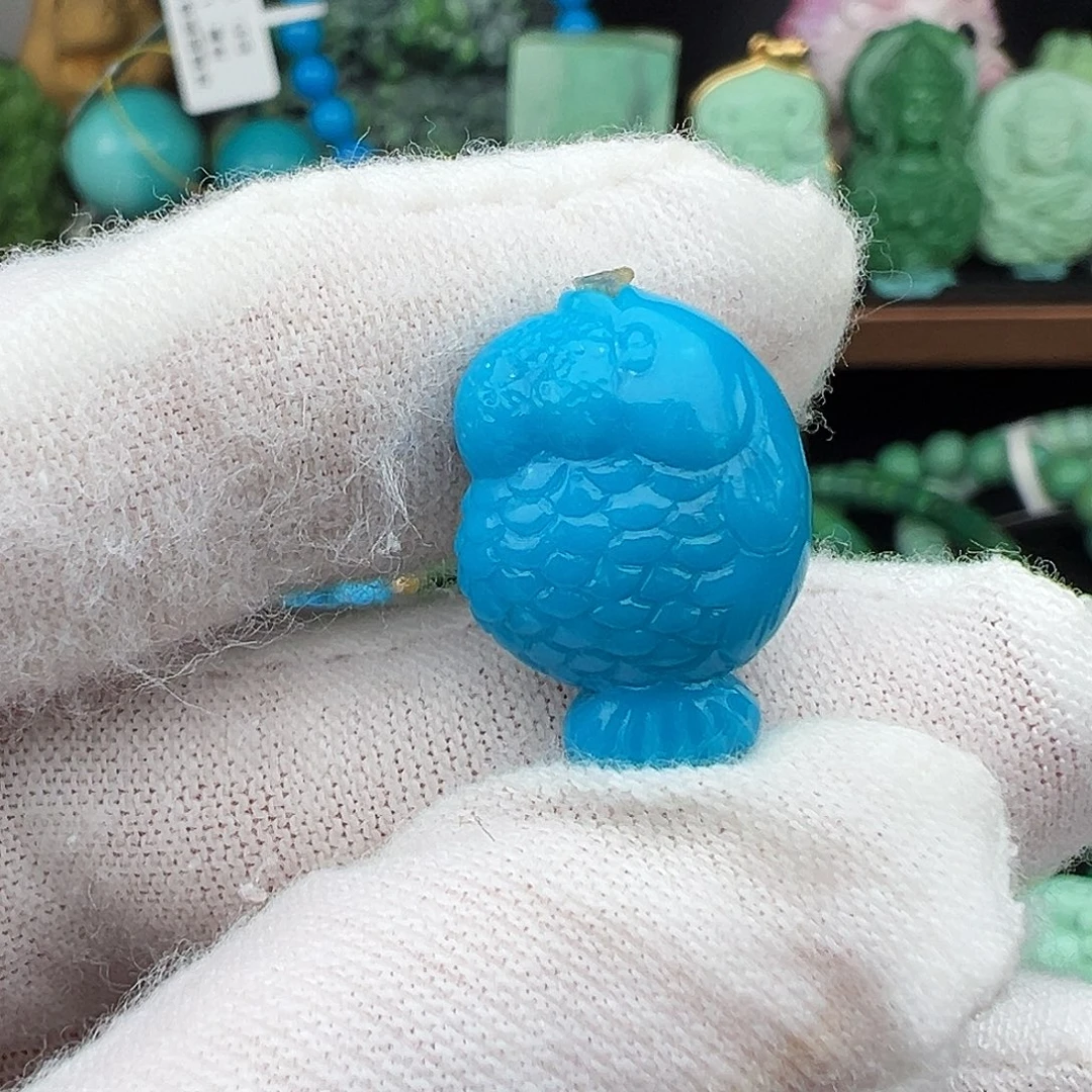 绿松石未镶嵌主播万丽