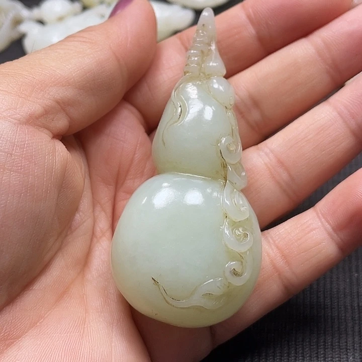 一***者未镶嵌和田玉把件