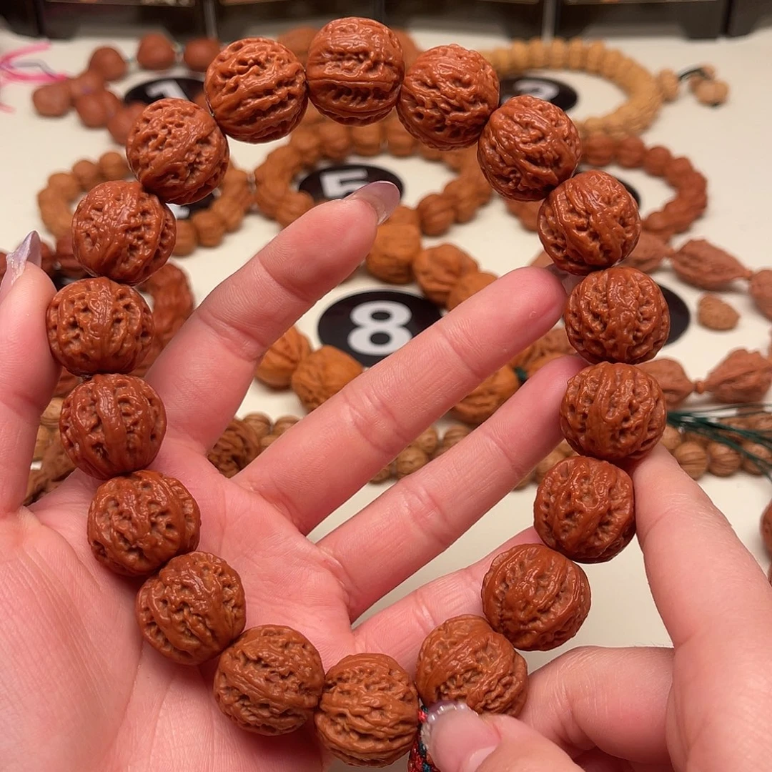 津***哥吊坠文玩核桃京八棱