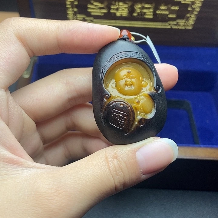 和田玉未镶嵌挂件N