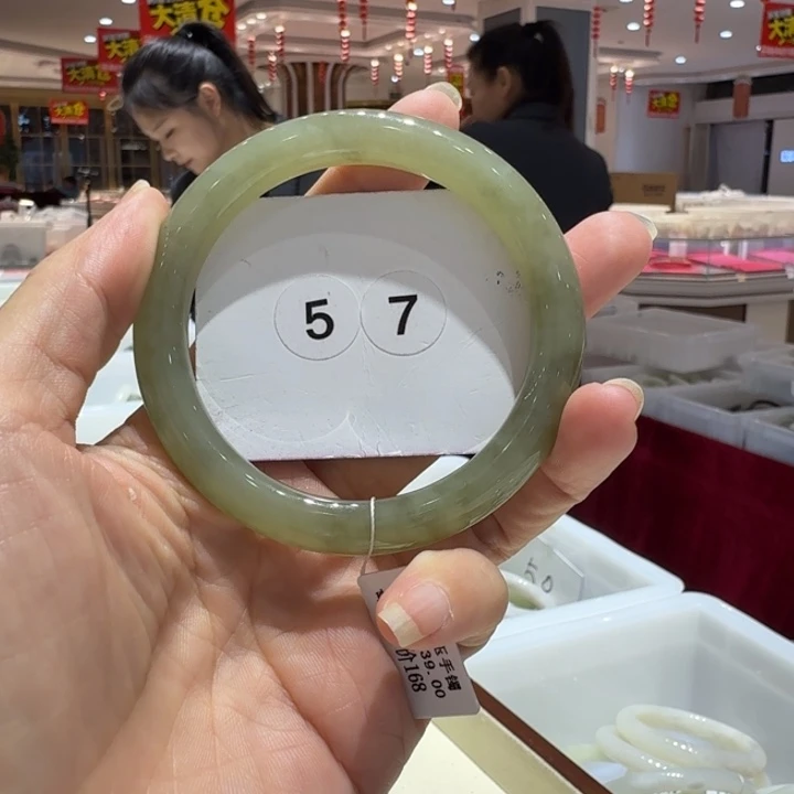 和田玉未镶嵌手镯921