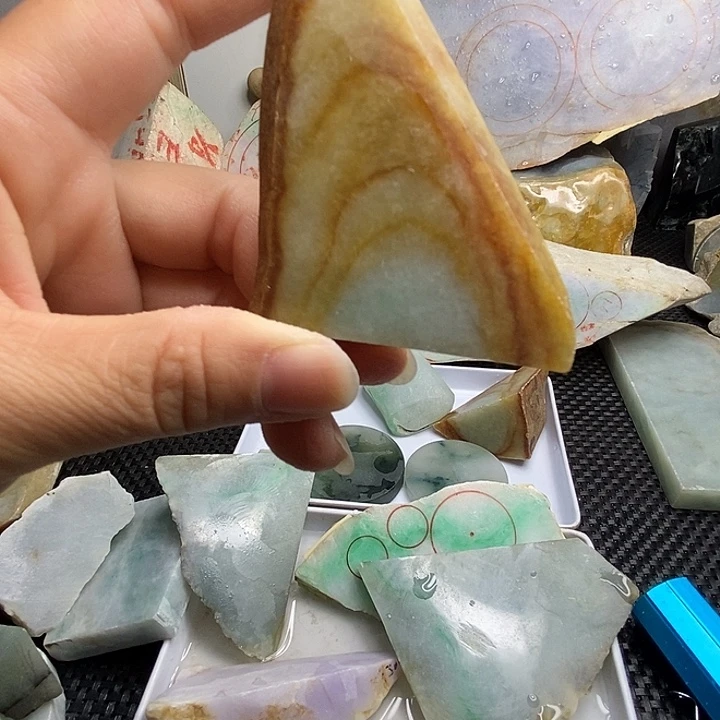 翡翠散珠缅甸翡翠363