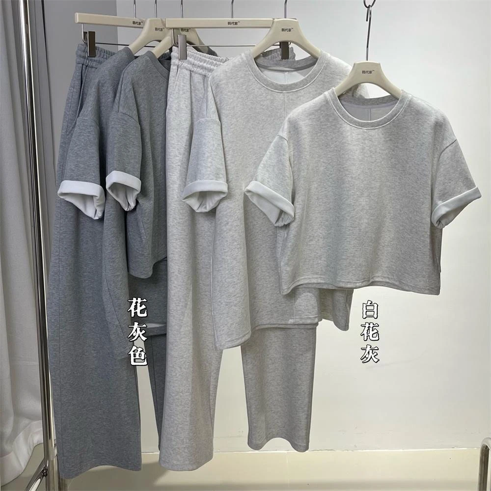 杨杨 圆领休闲T恤H80101/H80102