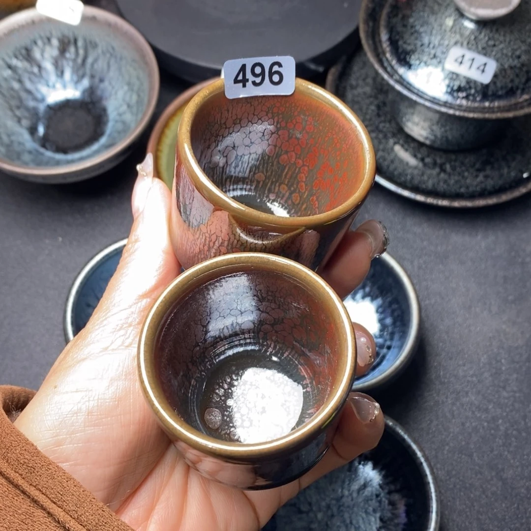 茶盏辞*建窑建盏主人杯496