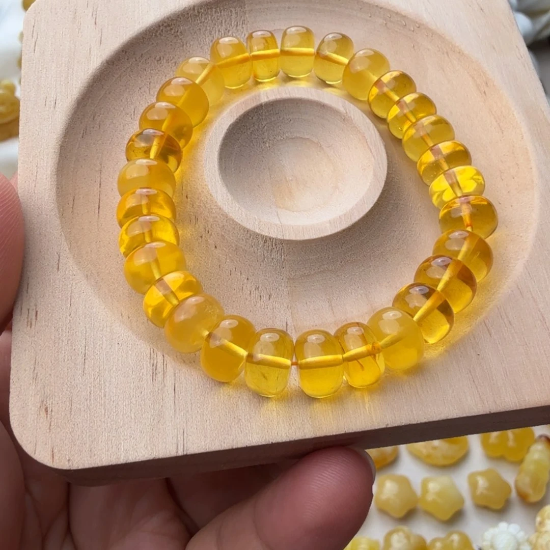 未镶嵌琥珀裸石9.5咪