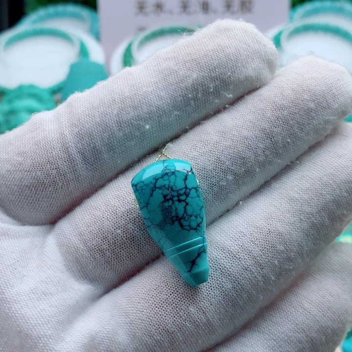 未镶嵌绿松石三通
