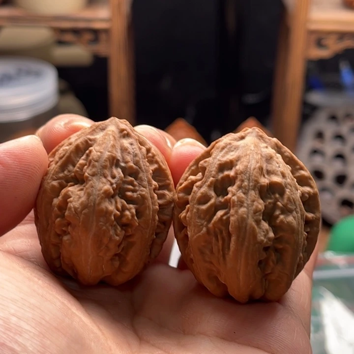 文玩核桃把件楸大胖53