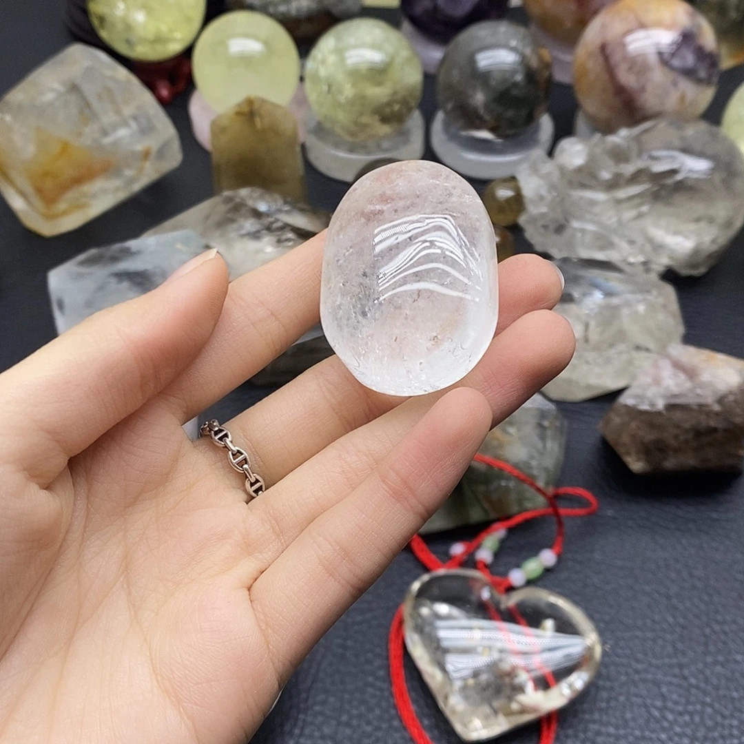 水晶未镶嵌珠宝半成品284水晶石