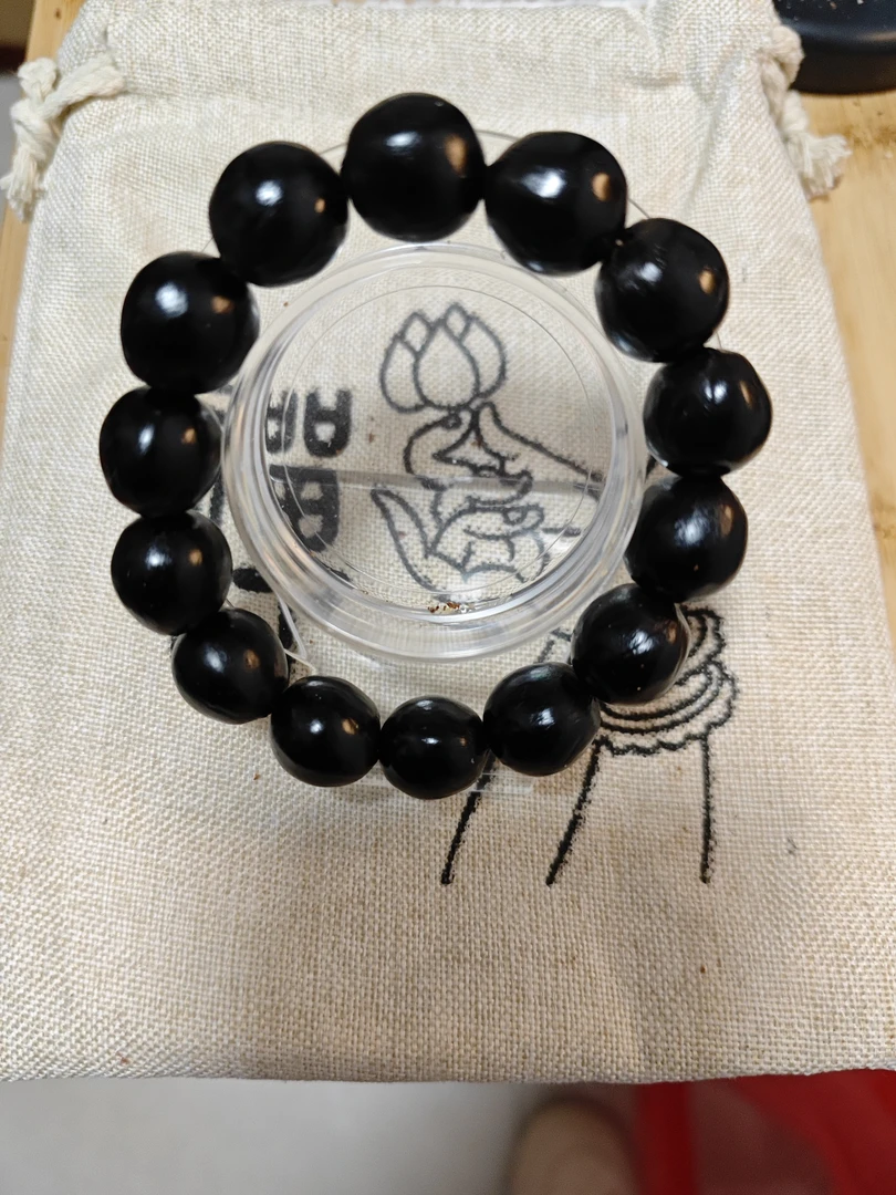 非金属纯天然无患子手串男女伴手礼生日礼物百搭，不是很圆