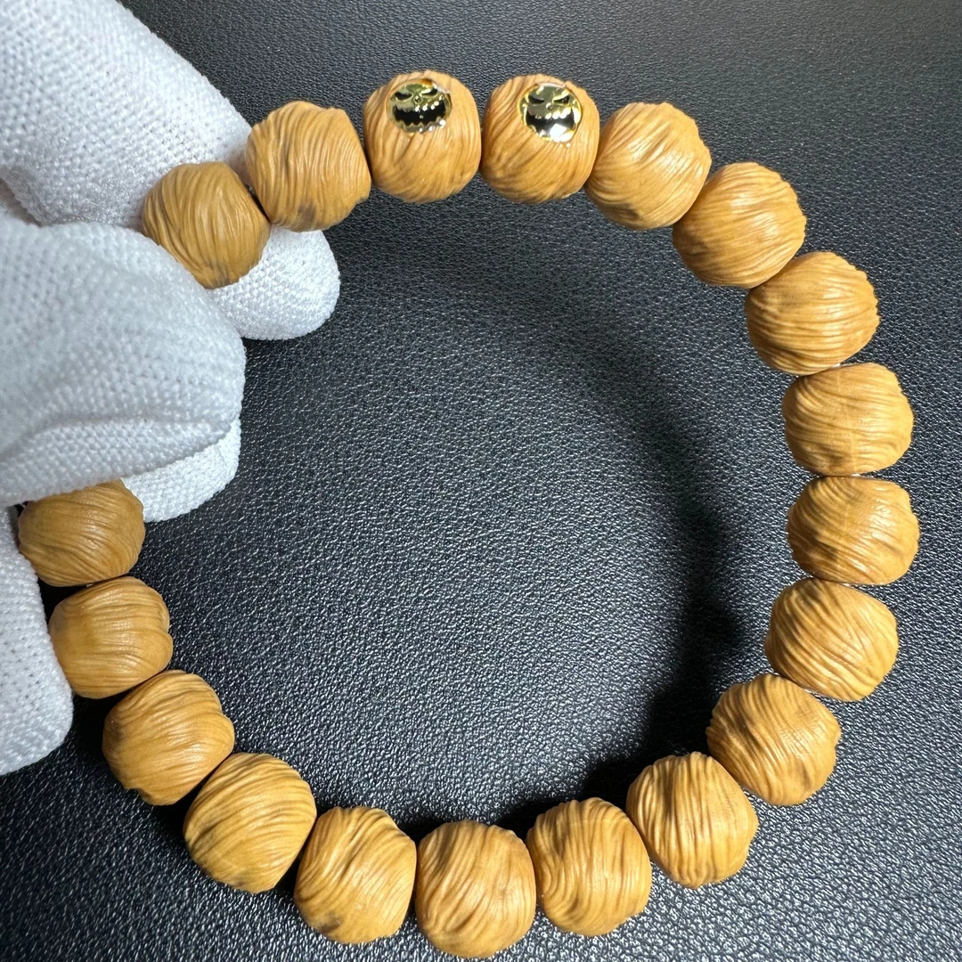 予禧文玩 鬼印无相双标款 全品高品质毕业级 雕刻款猴头核桃手串