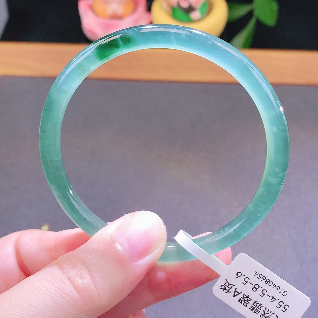 翡翠未镶嵌手镯天然翡翠