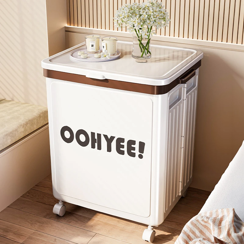 大容量收纳箱特大号客厅简约简易北欧可折叠免安装收纳柜卫生间