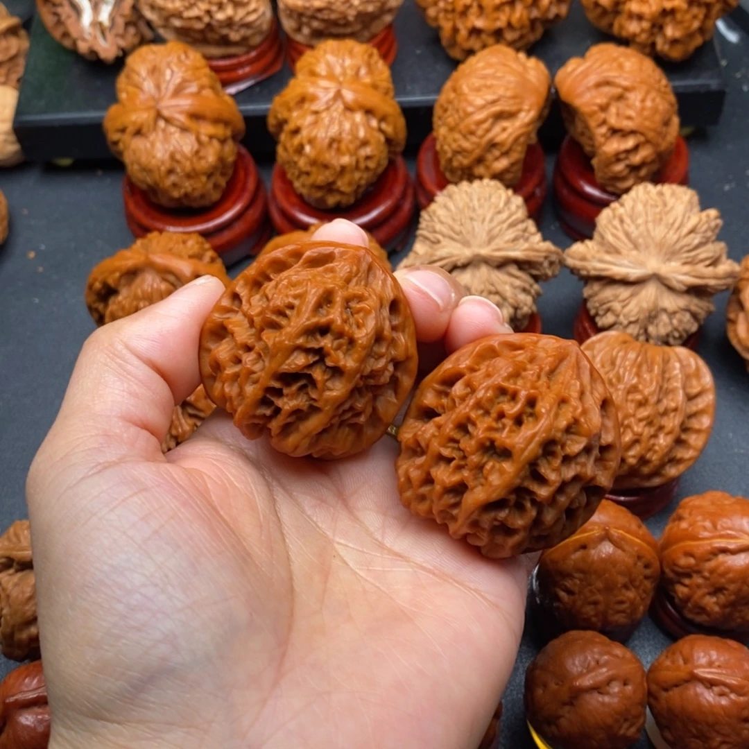 把件文玩核桃41野牛