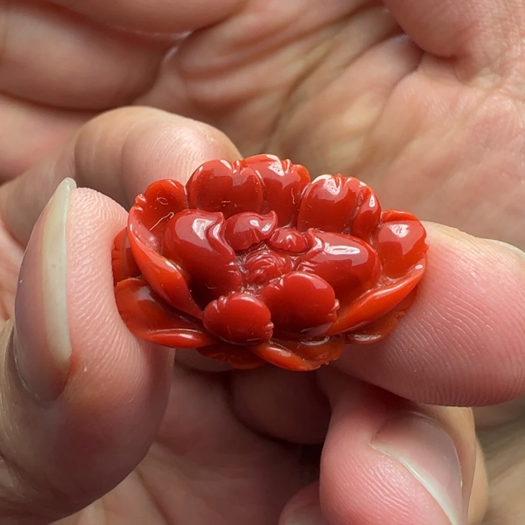 南红玛瑙未镶嵌颈饰