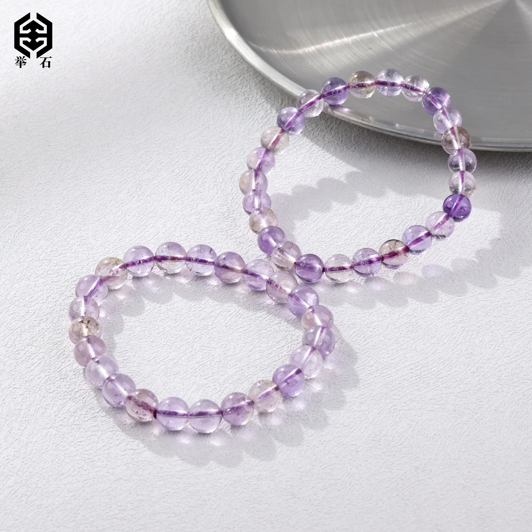 【举石精选】X03-H9-1196水晶手串（一件/多样性发/约6mm+）u