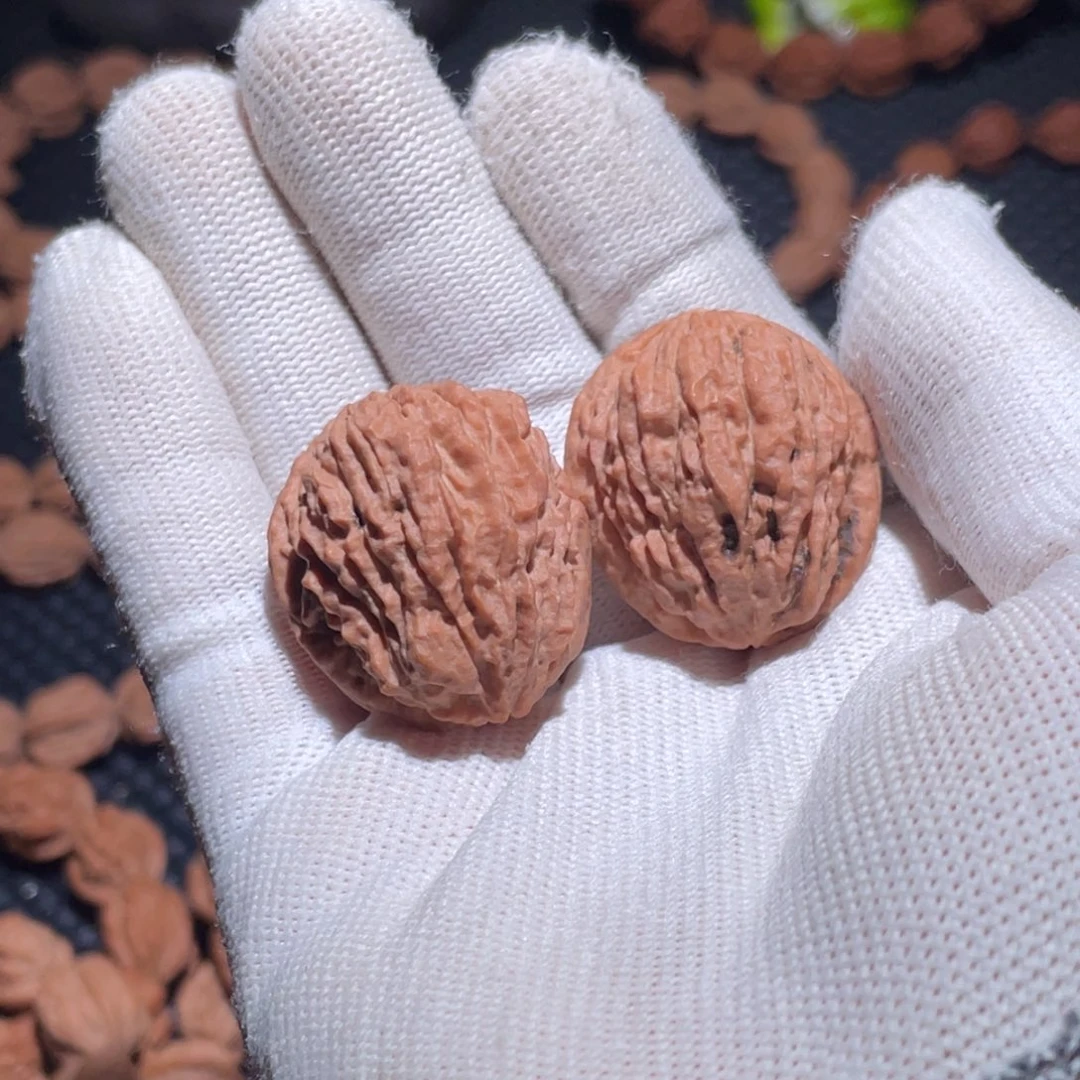 文玩核桃把件嵩山蛤蟆头手捻