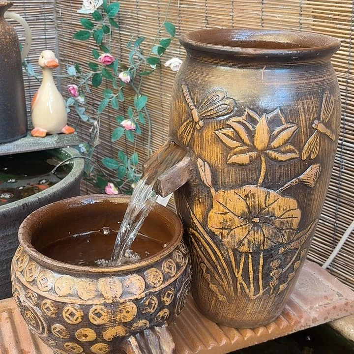 粗陶口径19/39，20/16进水口2.5厘米