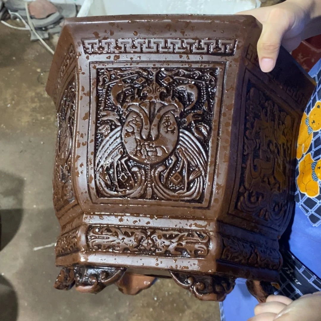 紫砂花盆口径口径27 22