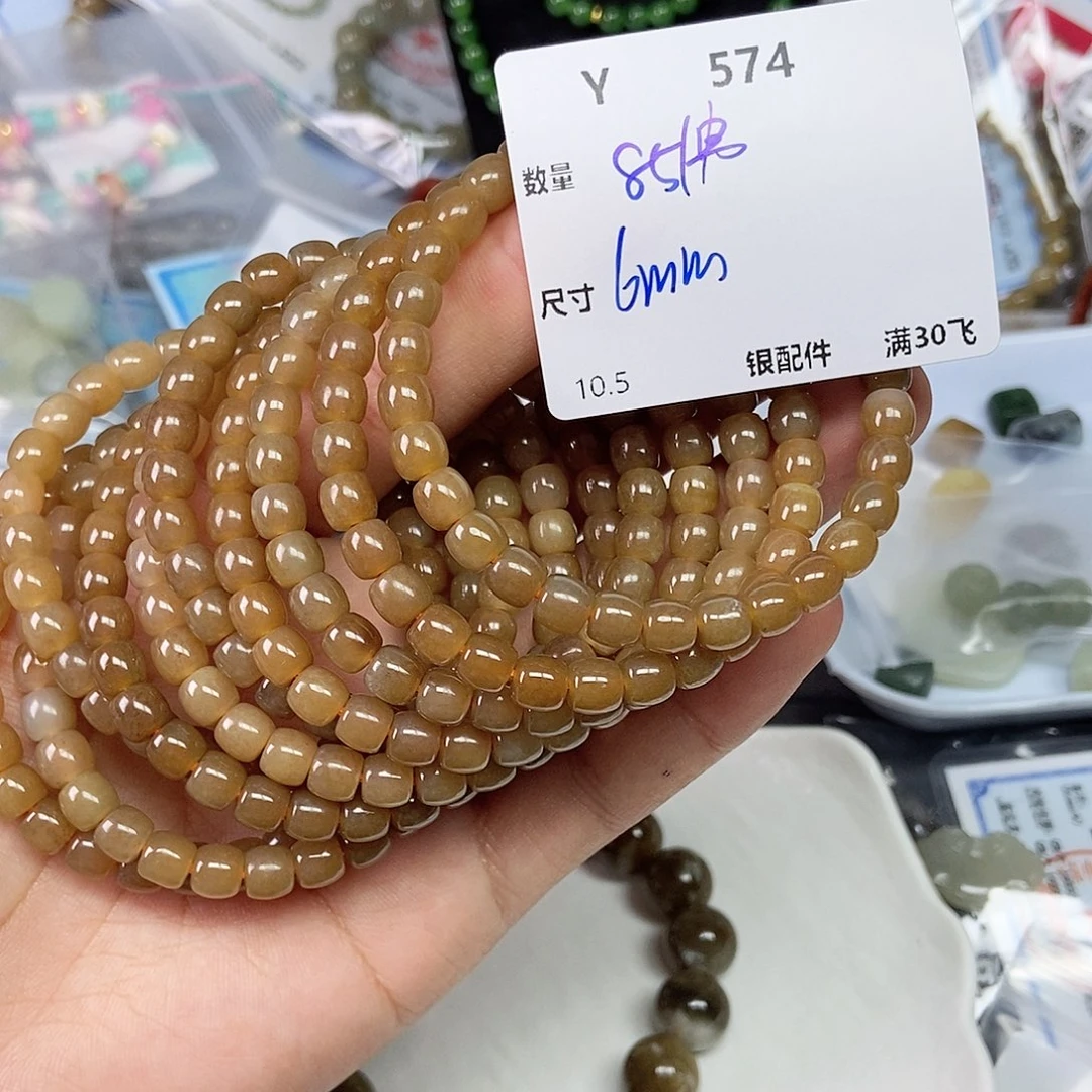 和田玉未镶嵌颈饰Y574