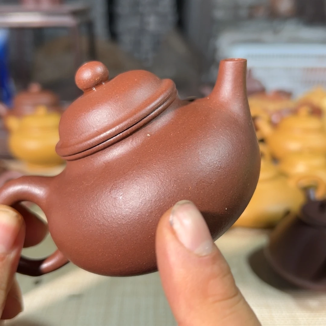 茶壶紫砂全手制作