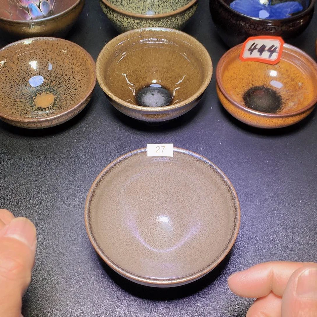 茶盏27 建盏主人杯客杯