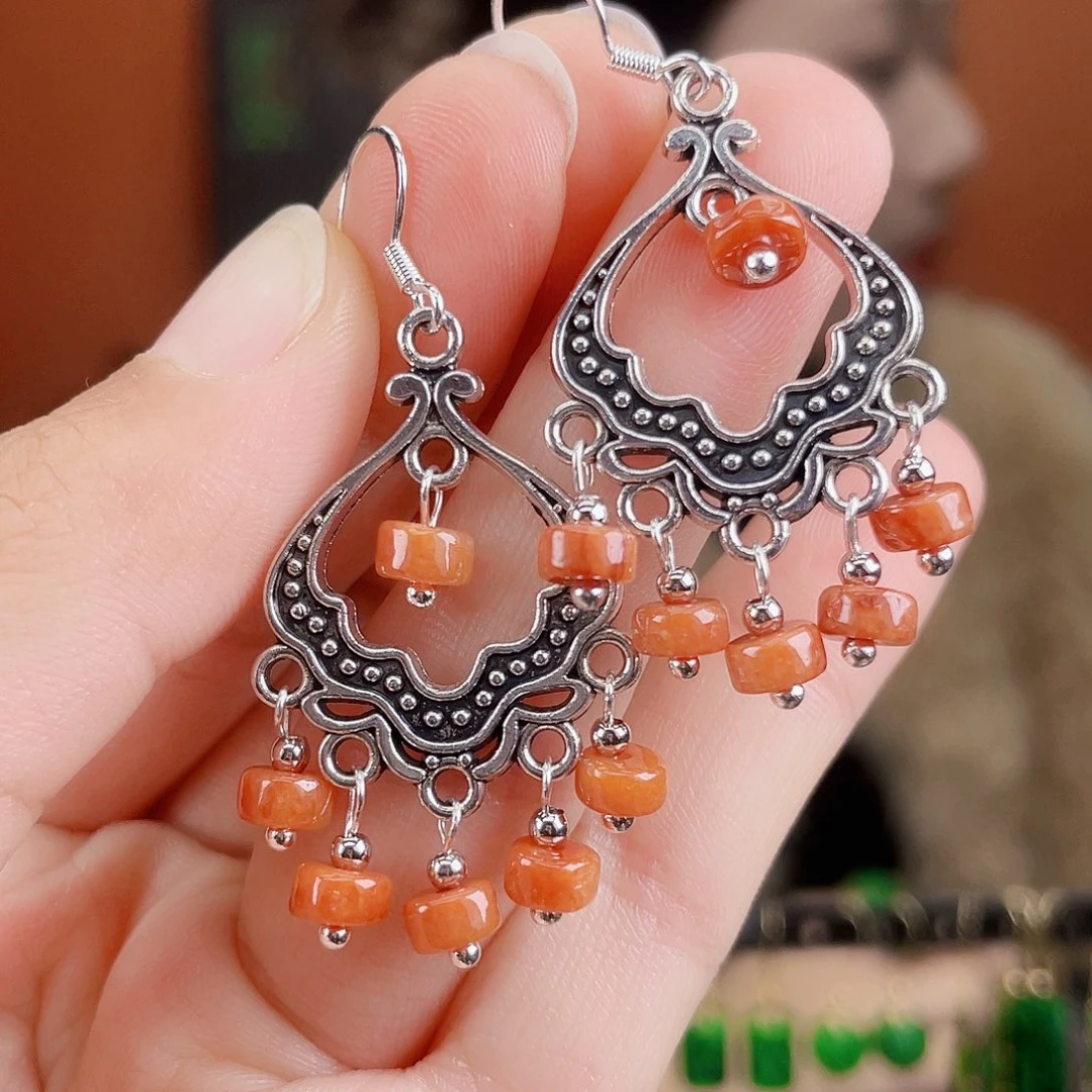 翡翠未镶嵌耳饰饰品