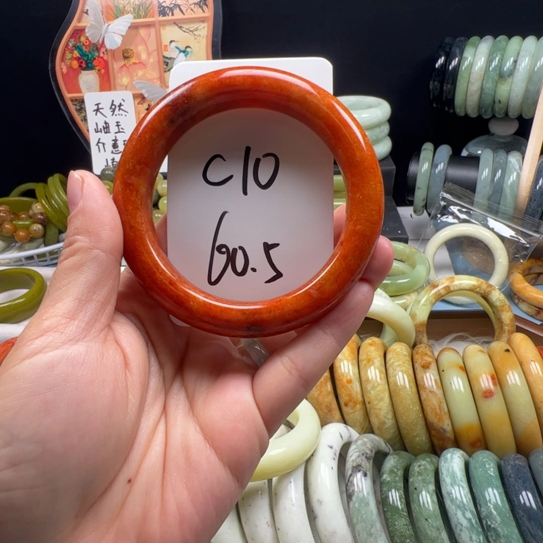 *****蛇纹石玉合金手镯