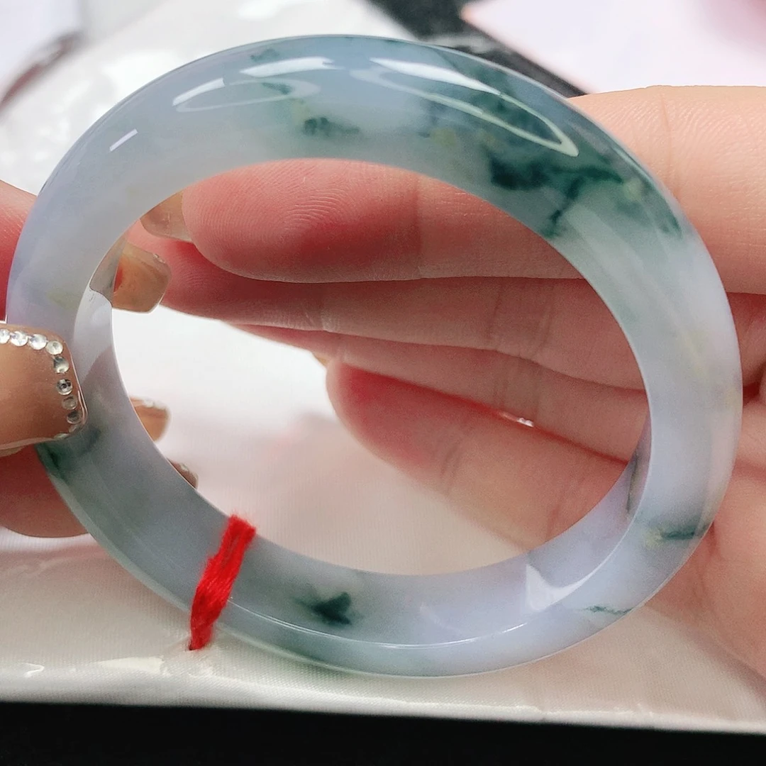 翡翠手镯未镶嵌缅甸天然A货翡翠