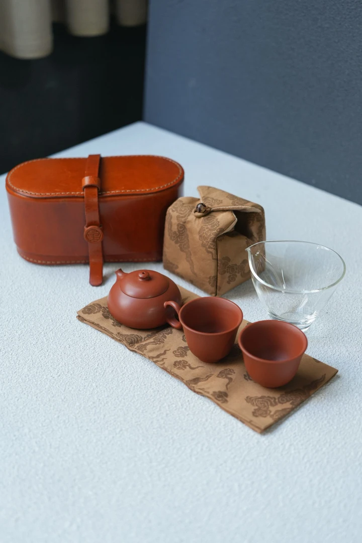 二生陶作精品出尘旅行套组纯手工手工茶壶