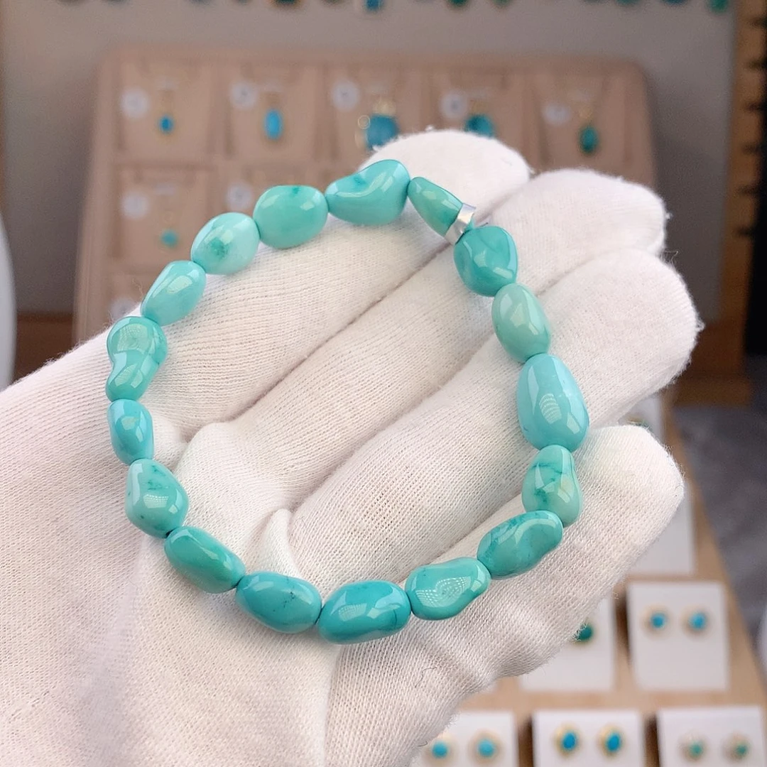 绿松石未镶嵌手链